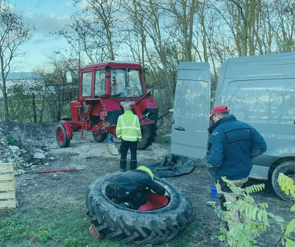 mobil gumiszerviz agárd gárdony székesfehérvár mezogazdasagi gumiszerelés