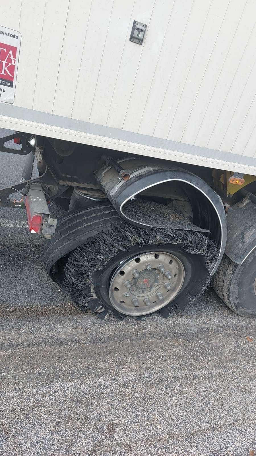 kamion defekt